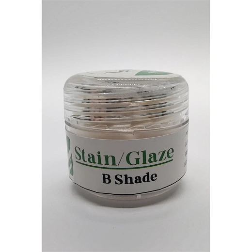 blue gray glaze stain