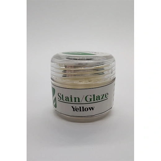 yellow glaze stain